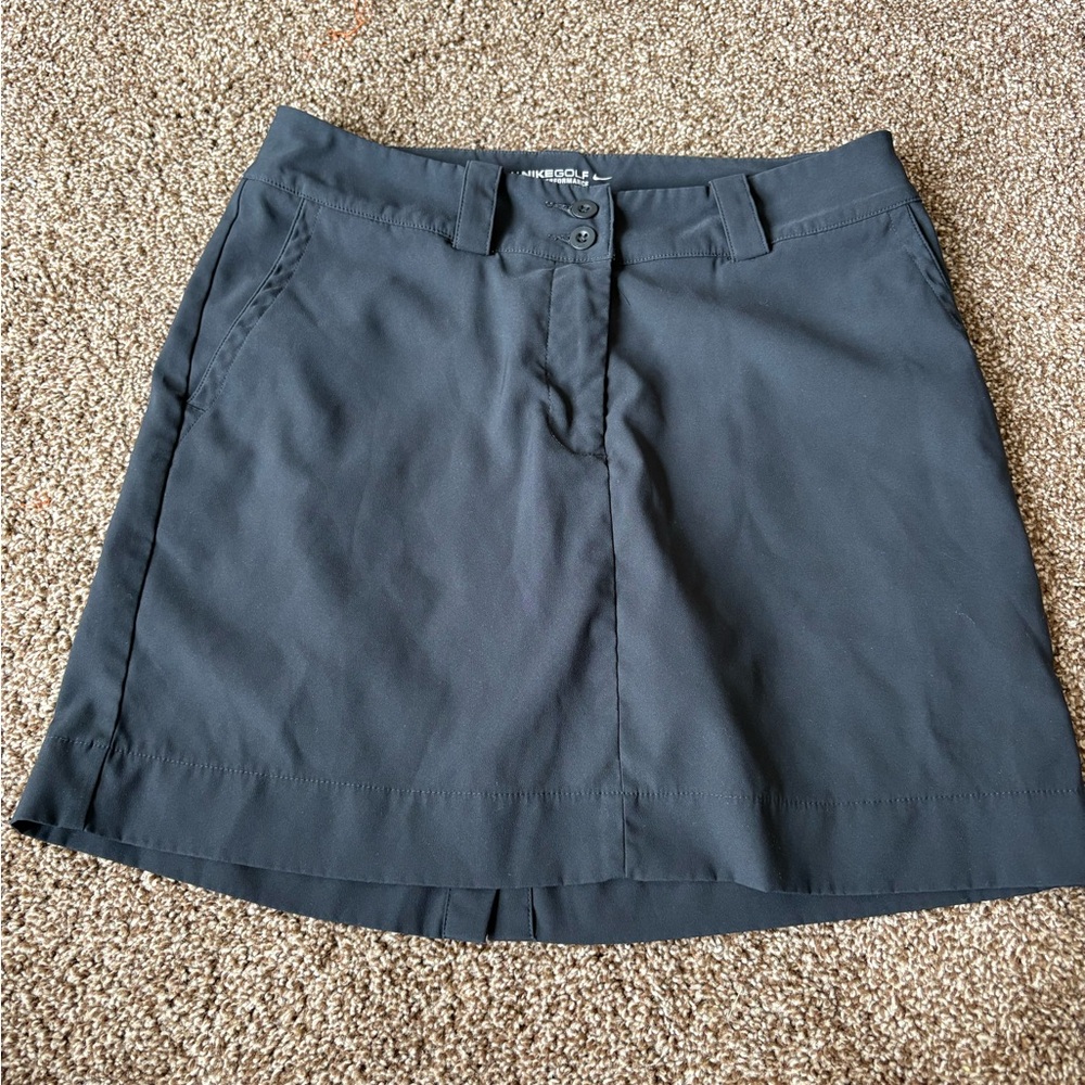 Nike Black Golf Skort